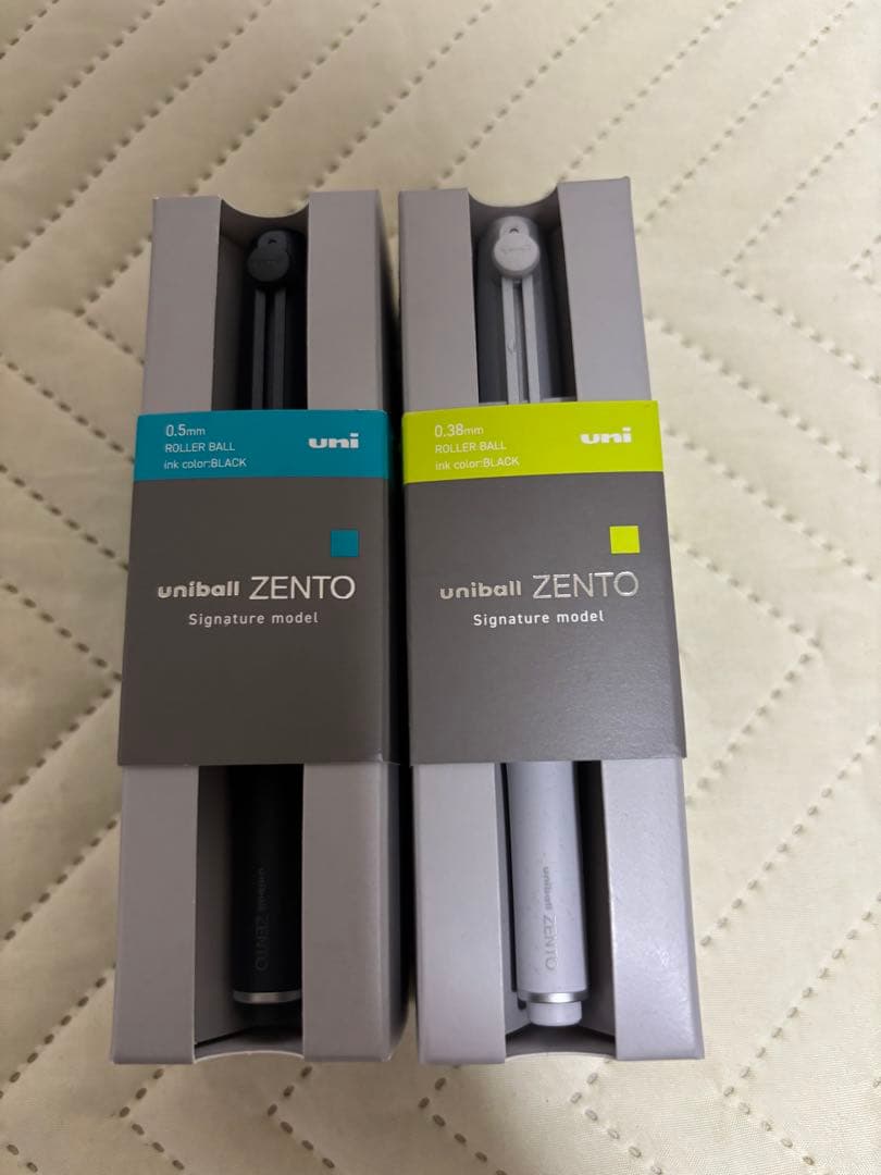 ZENTOシグニチャーモデル ブラック＆シルバー ゼント Uniball
