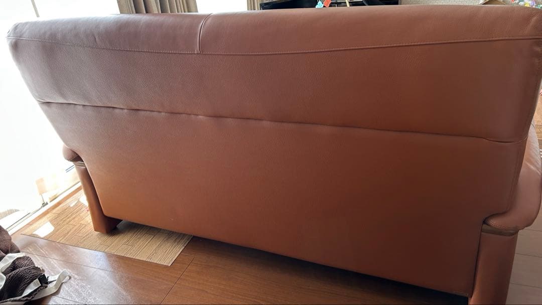 美品　本革ソファ　浜本工芸　WL-2000