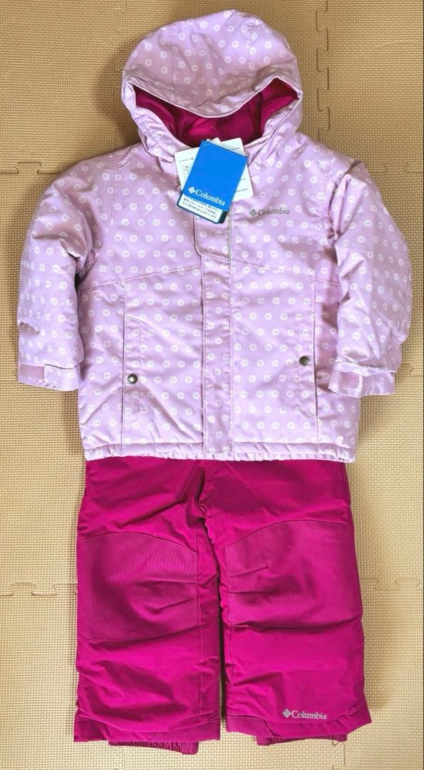 【新品・未使用】　コロンビア　スキーウェア　子ども　上下セット　3T