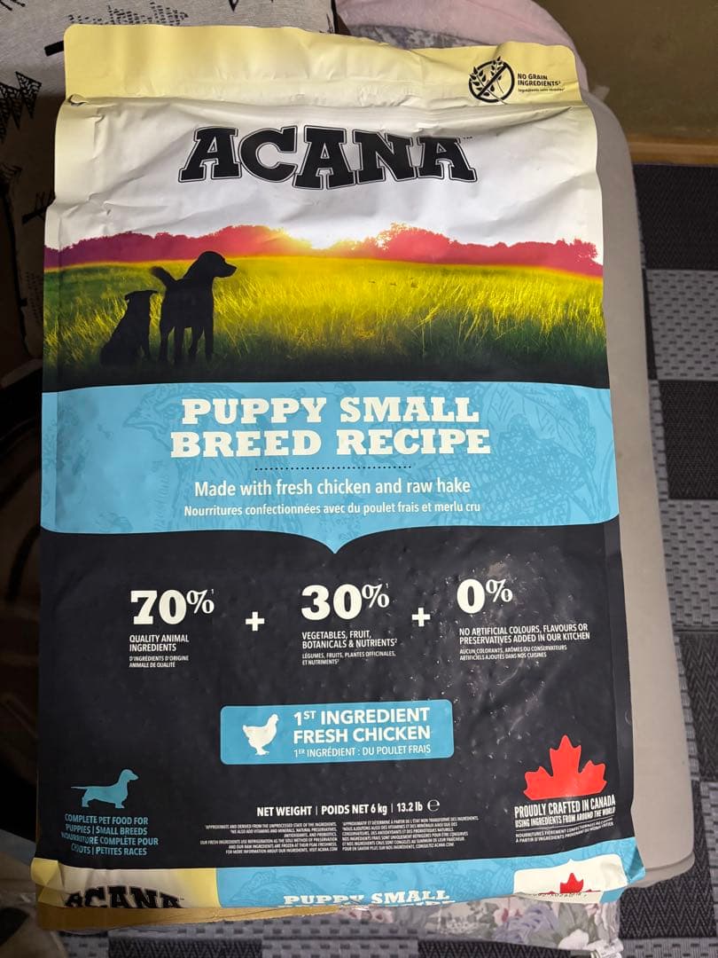 アカナパピースモールブリード6kg