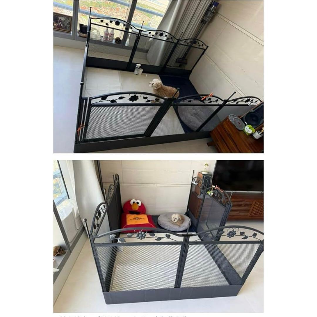 ペットサークル　ベビーサークル　レイアウト自由　屋内屋外兼用