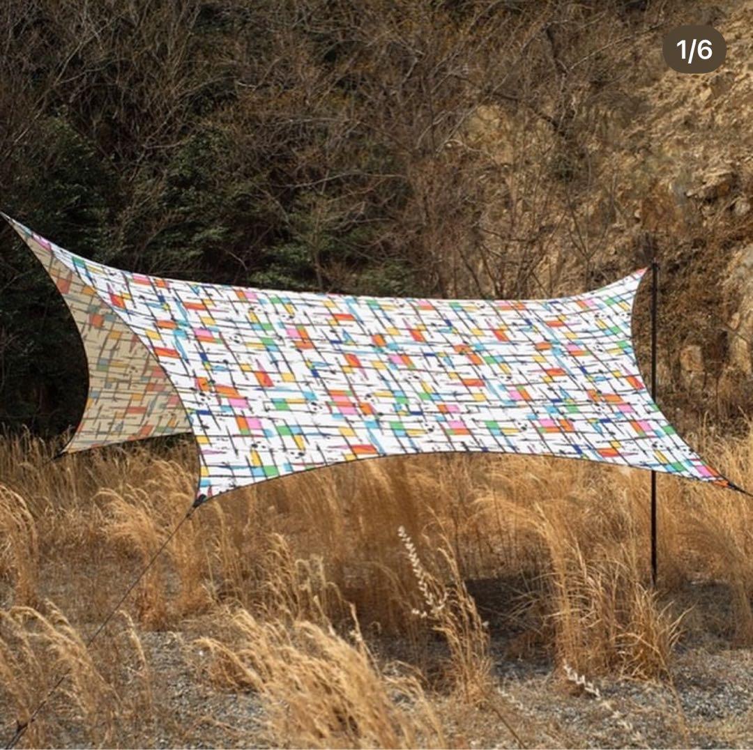 テント・タープ COLONISTA X URBAN FOREST CHECK TARP