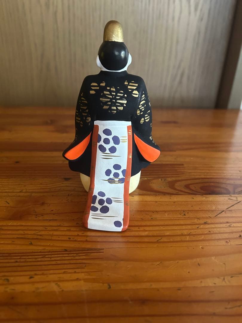 お雛様　京陶人形 小田益三作　雛人形台付