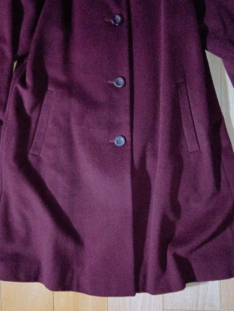 【特価中】【金タグ】未着用Burberry'sアンゴラ100%コート9AR