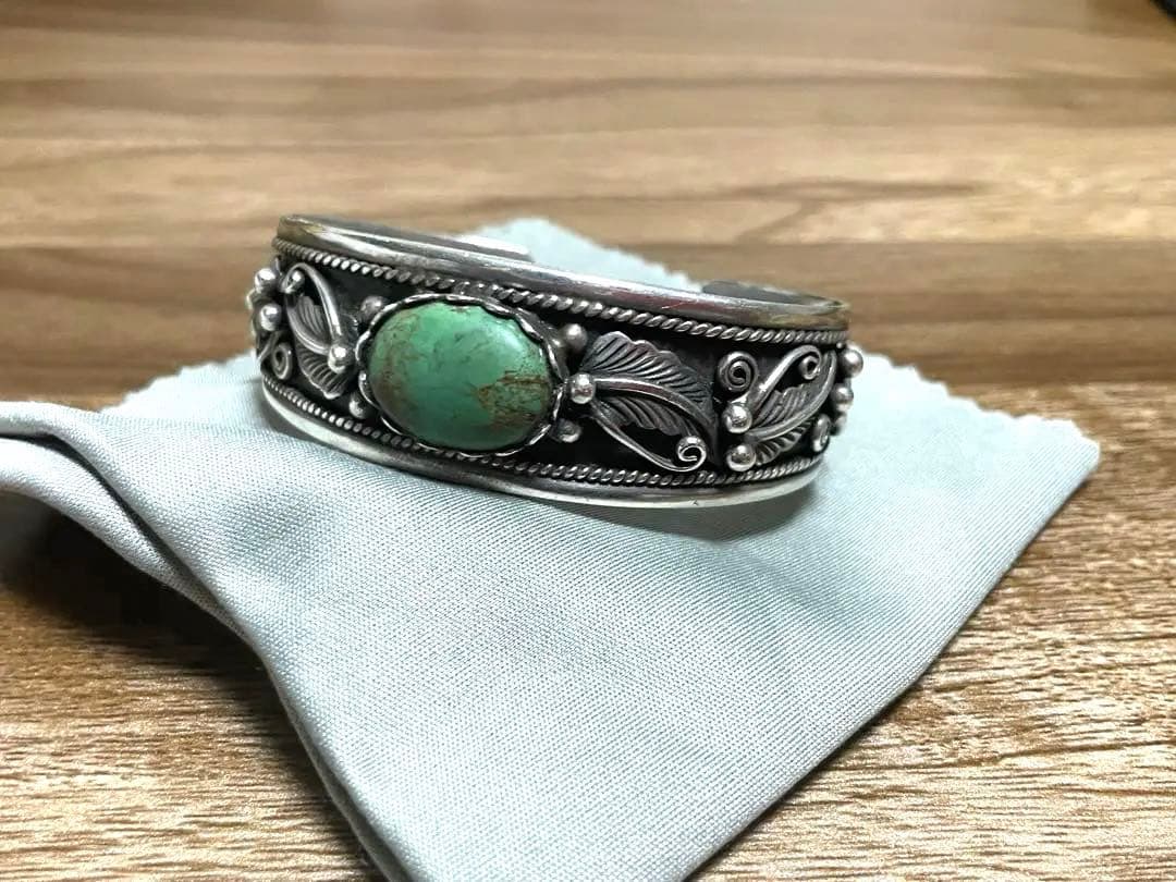 SAAD ターコイズ バングル インディアンジュエリー