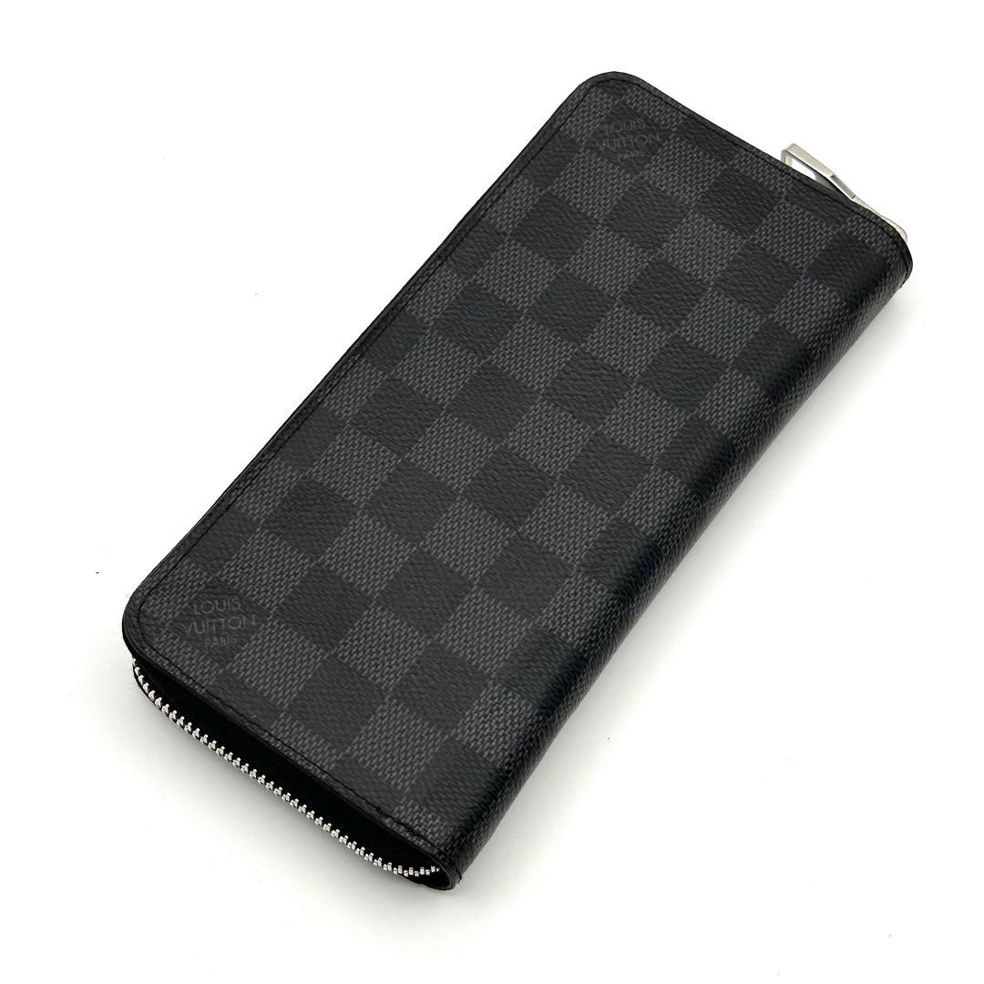 【極美品】ルイヴィトン ダミエグラフィット ジッピー ヴェルティカル 長財布