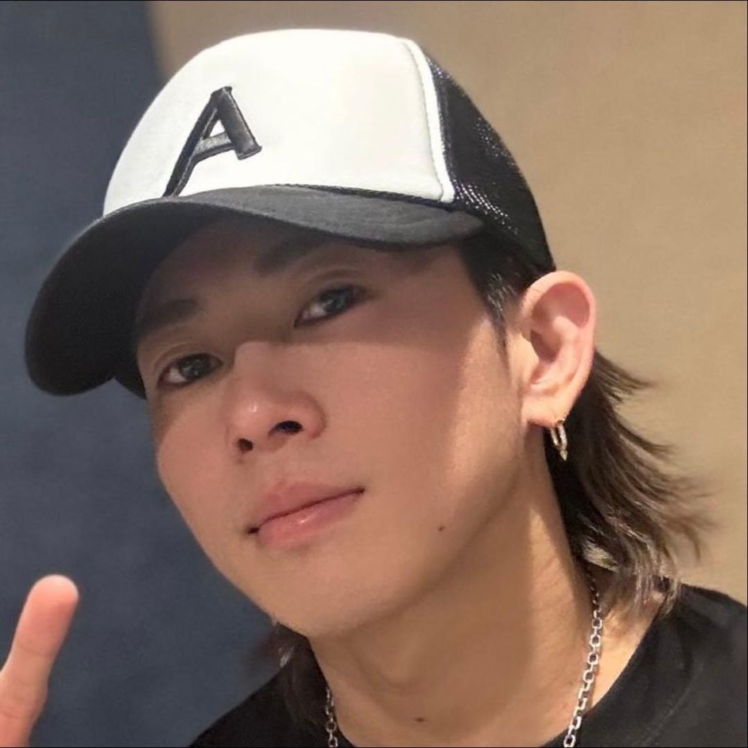 Aぇ! group 末澤誠也着用モデル　A-PLANTS Aロゴキャップ(黒)