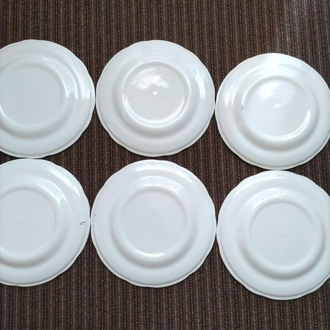 【美品】フランス？　シノワズリ　花鳥文様　ディナー皿　６枚セット