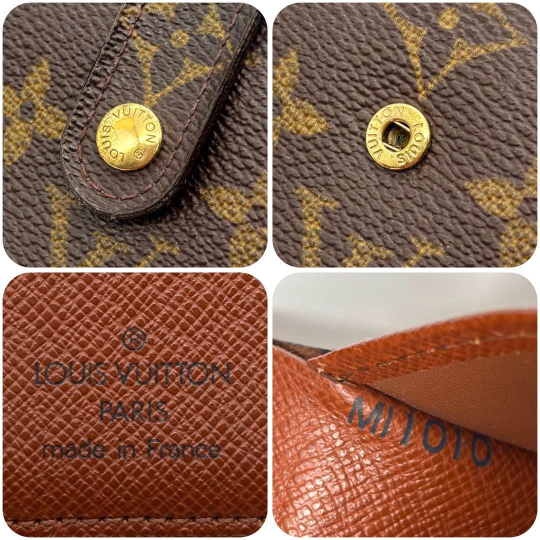 【極上美品】ルイヴィトン モノグラム ポルトフォイユ ヴィエノワ がま口財布