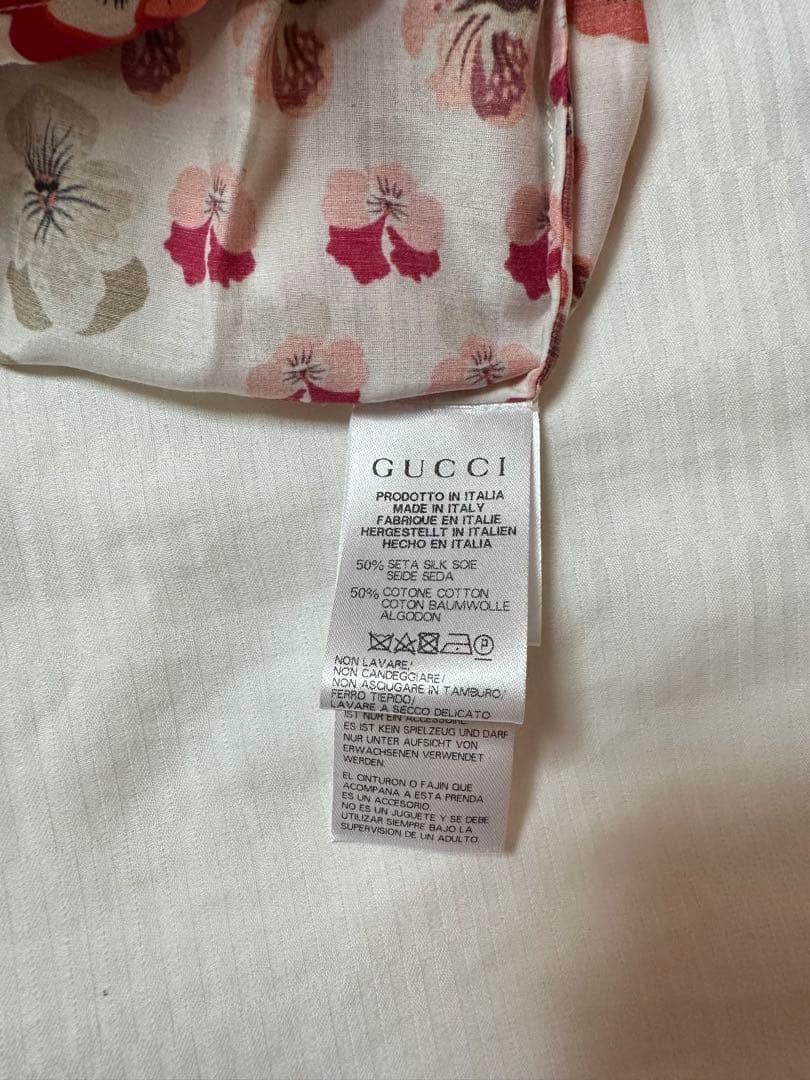 GUCCI 花柄ワンピース 8(120) 新品未使用