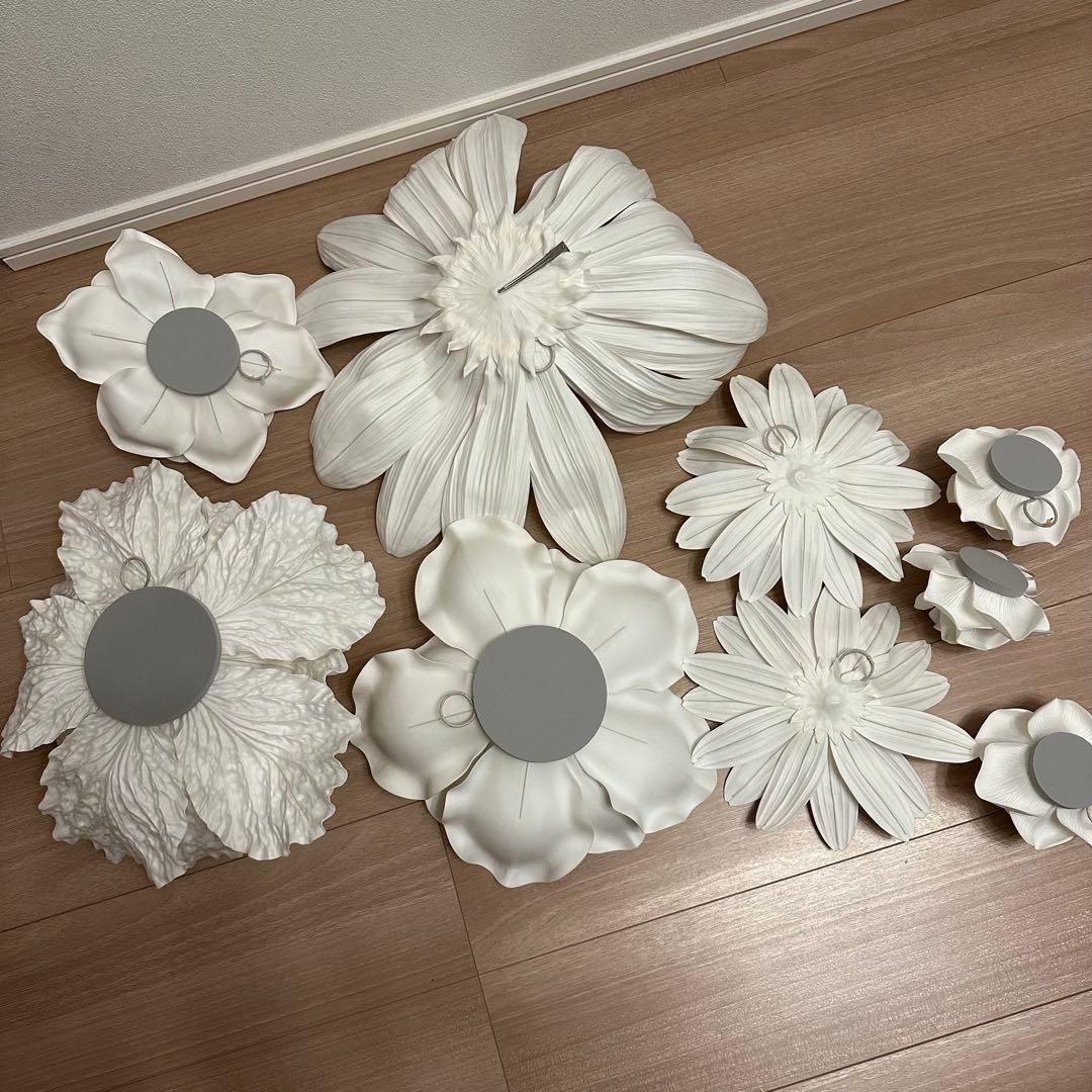 フランフラン ウォールフラワー 9点セット壁面装飾インテリア