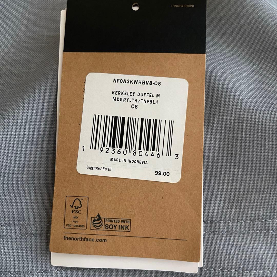 THE NORTH FACE ボストン グレーBerkeley Duffel M