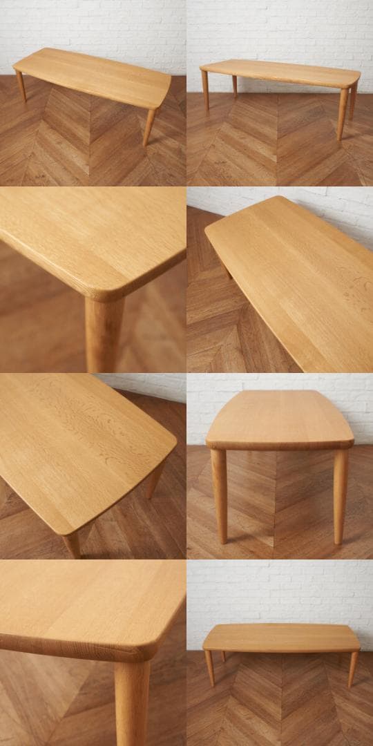 90247★飛騨高山 柏木工 リビングテーブル OG72 オーク ローテーブル