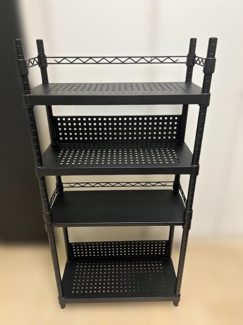 バウヒュッテ デスクサイドラック BHS-600SM-BK ブラック