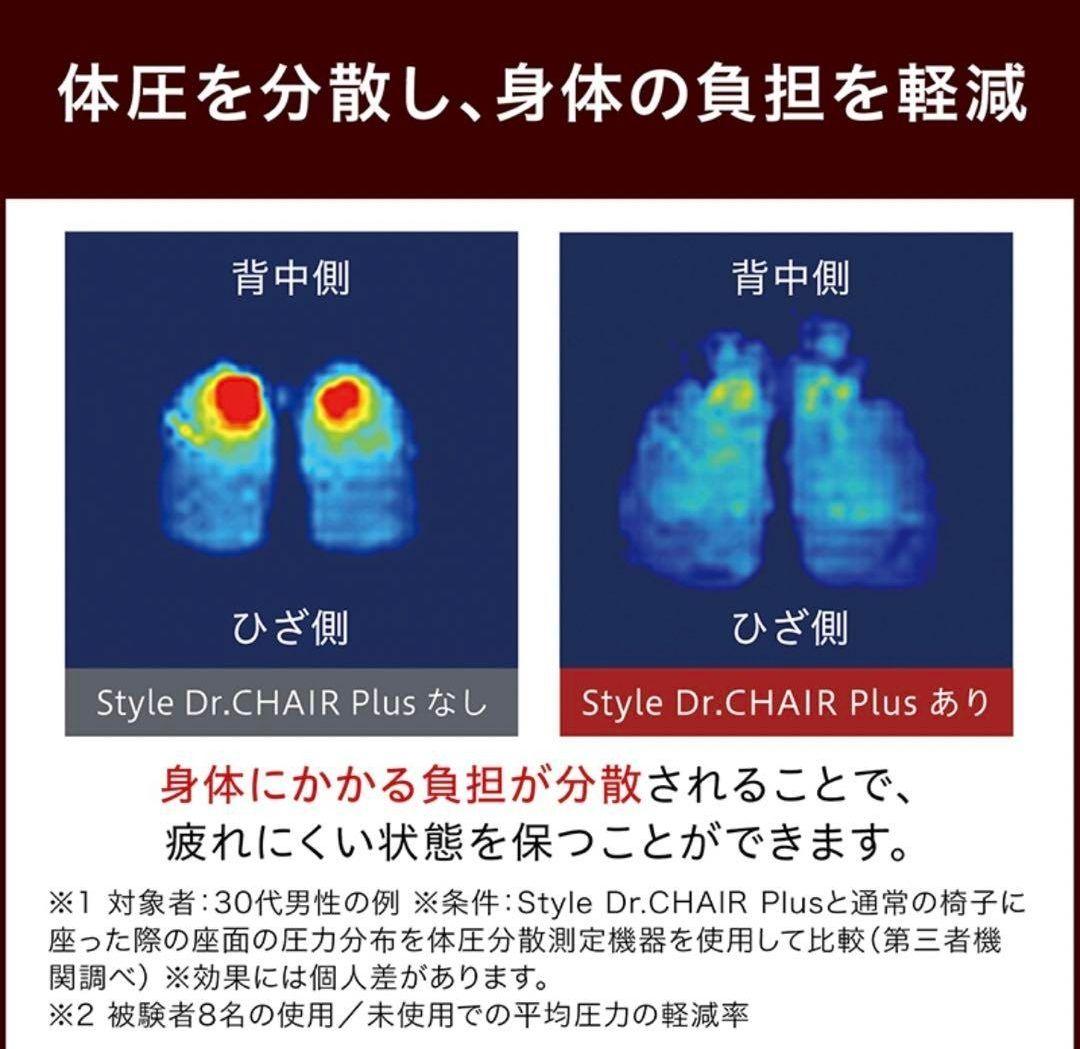 MTG スタイル ドクターチェア プラス　レッド