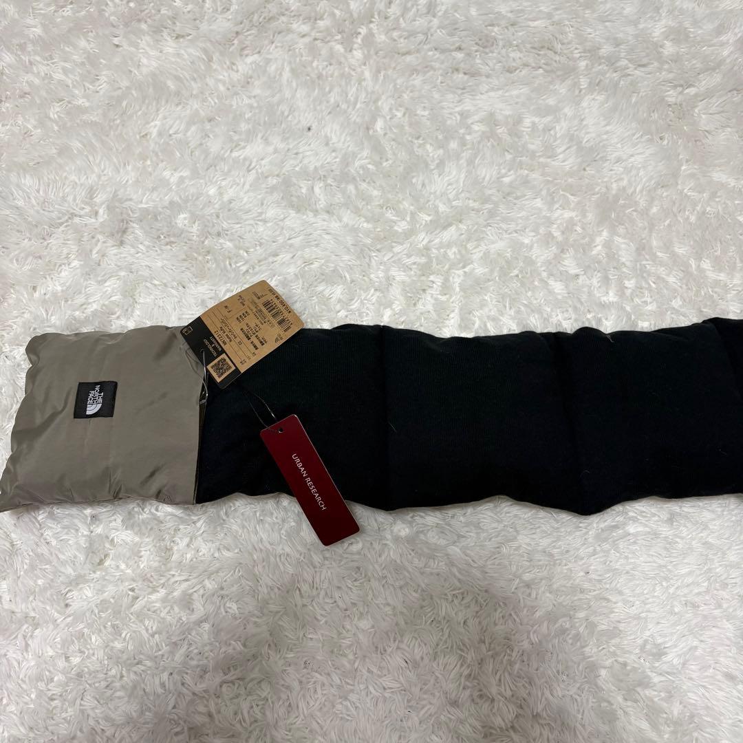 新品　ノースフェイス　ヌプシマフラー　グレー