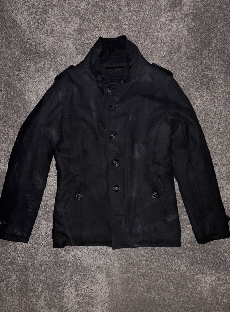 【archive】00s コーティング加工 ナポレオンジャケット お兄系 y2k