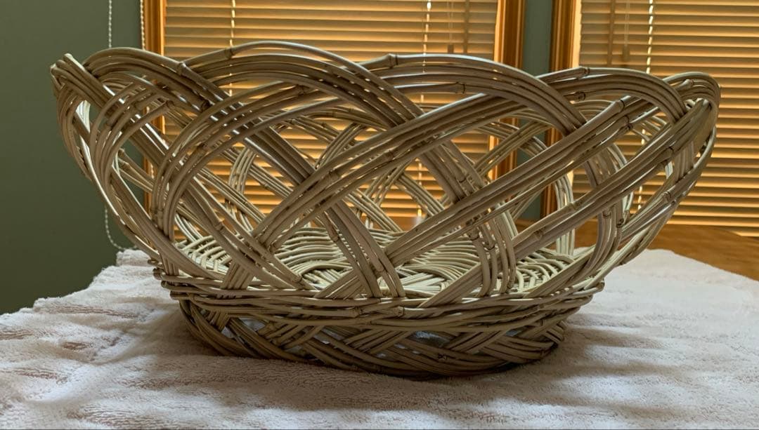 竹かご　虎竹　洗濯籠　特大