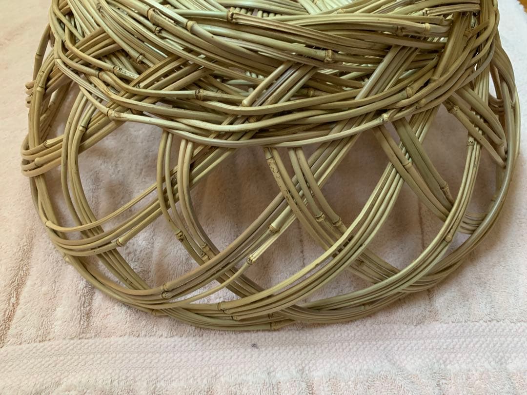 竹かご　虎竹　洗濯籠　特大