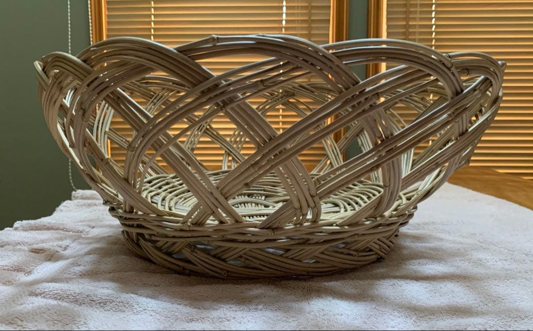 竹かご　虎竹　洗濯籠　特大