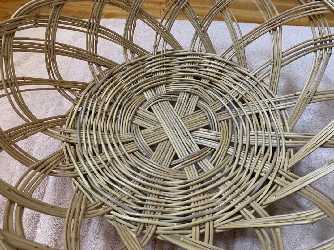 竹かご　虎竹　洗濯籠　特大