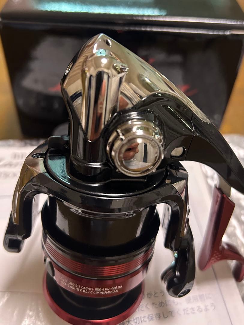 シマノ23BB-Xラリッサ2500DXG￼ヤエン釣り用逆転音出し改造品