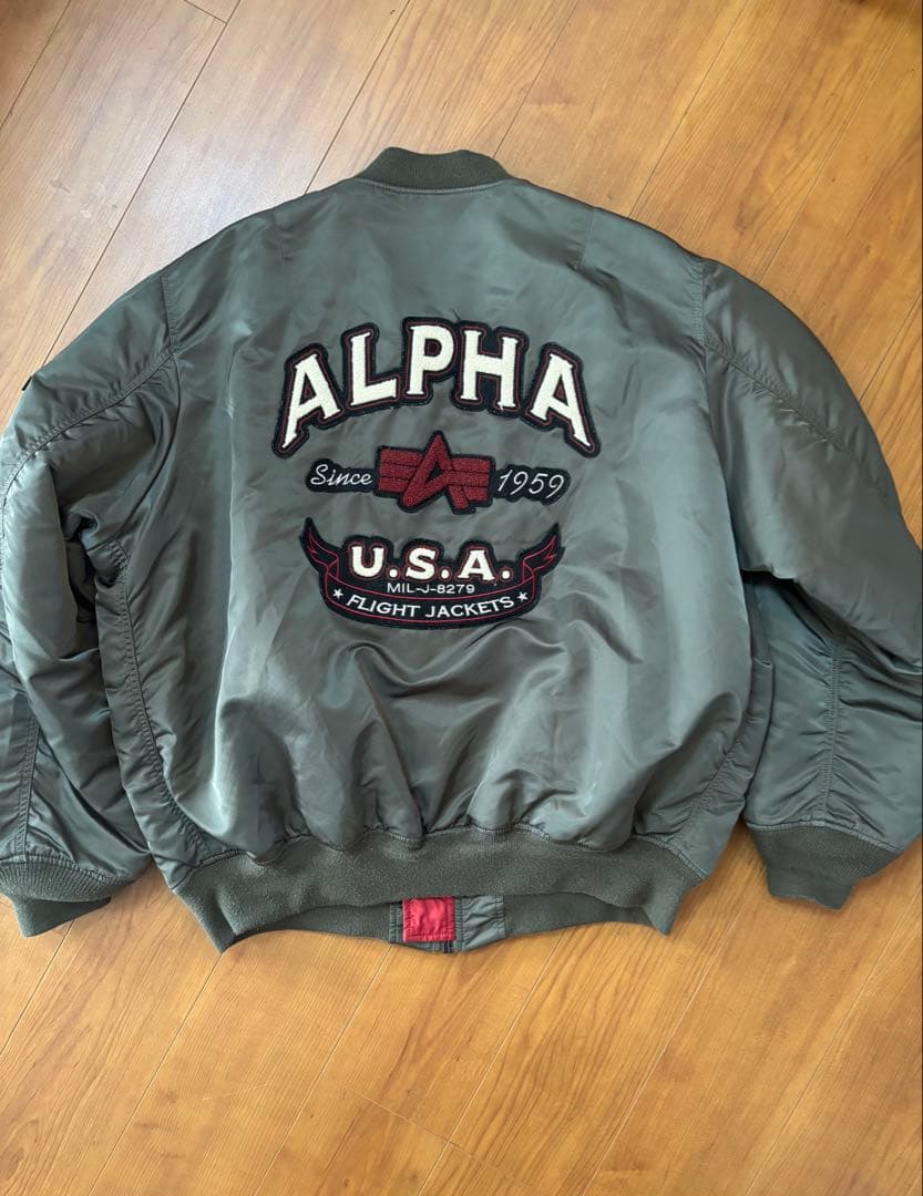 アルファ ALPHA MA-1 フライトジャケット 3XLくらい