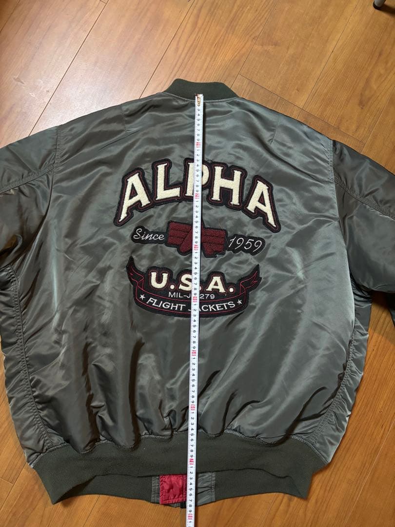 アルファ ALPHA MA-1 フライトジャケット 3XLくらい