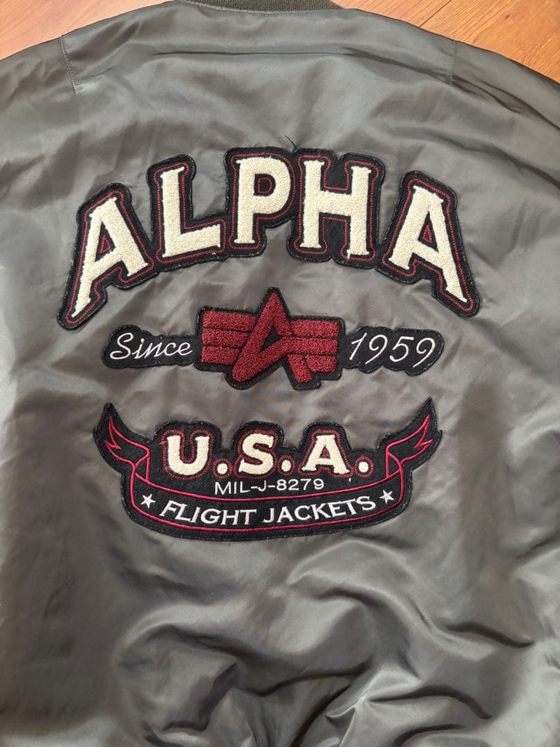 アルファ ALPHA MA-1 フライトジャケット 3XLくらい