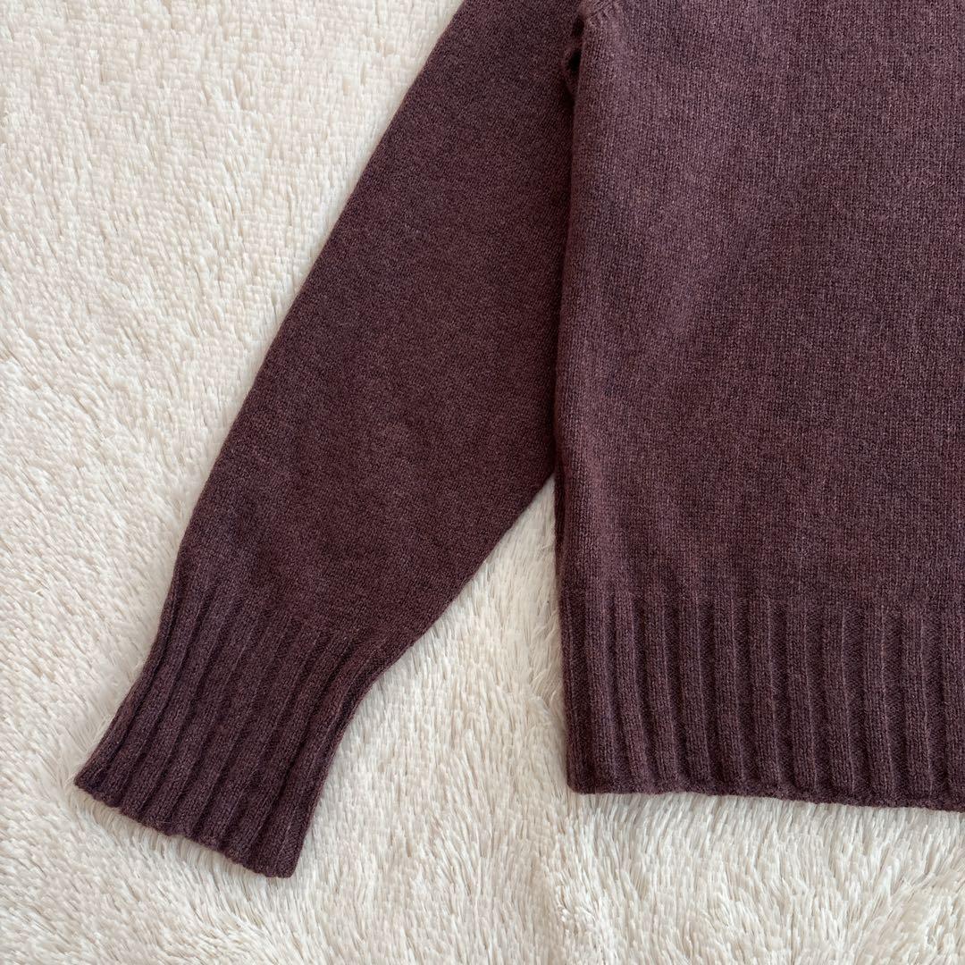 美品✨MARGARET HOWELL カシミヤ ウール　モックネック ニット