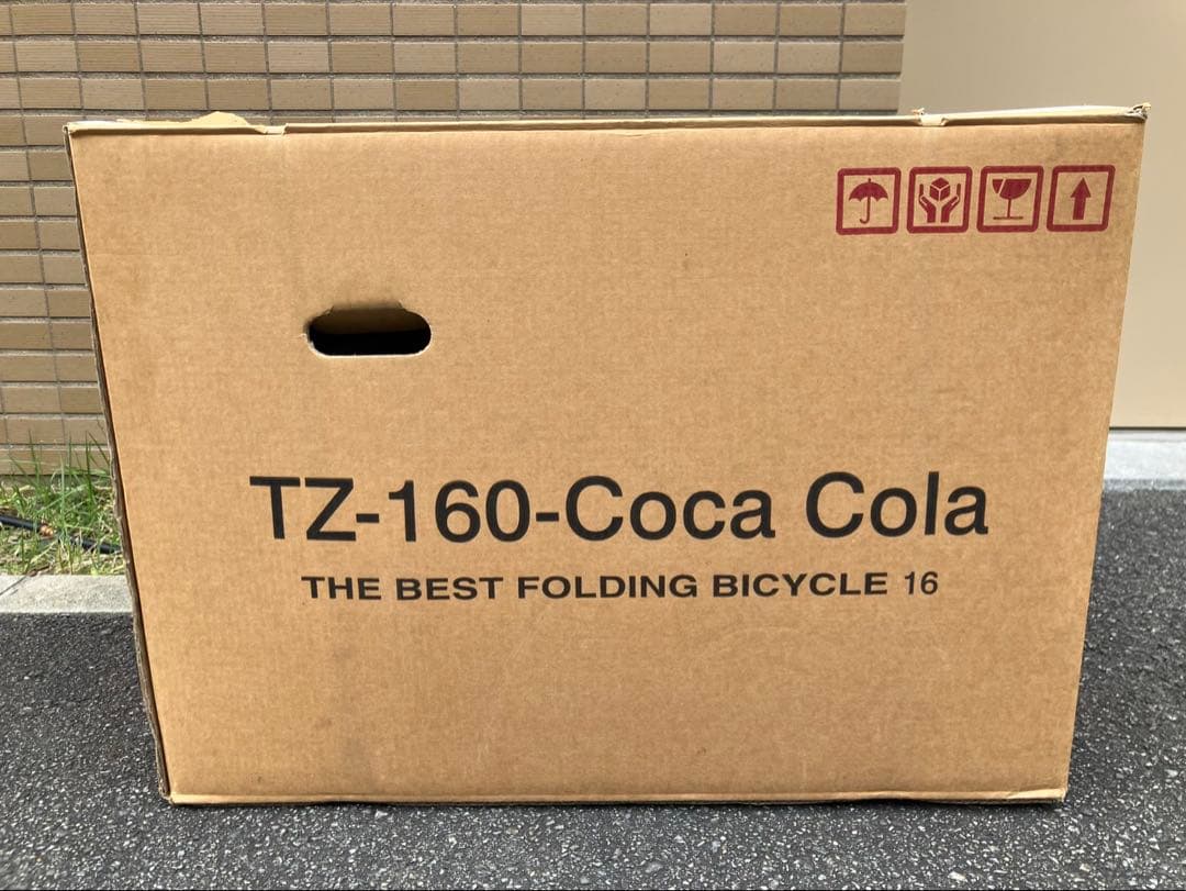 TZ-160-Coca Cola 折りたたみ自転車 16インチ