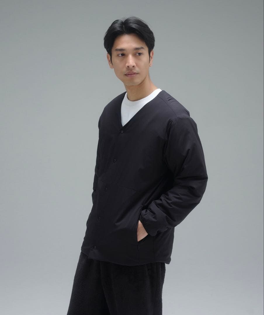 New Balance MET24 Padded Cardigan　Mブラック