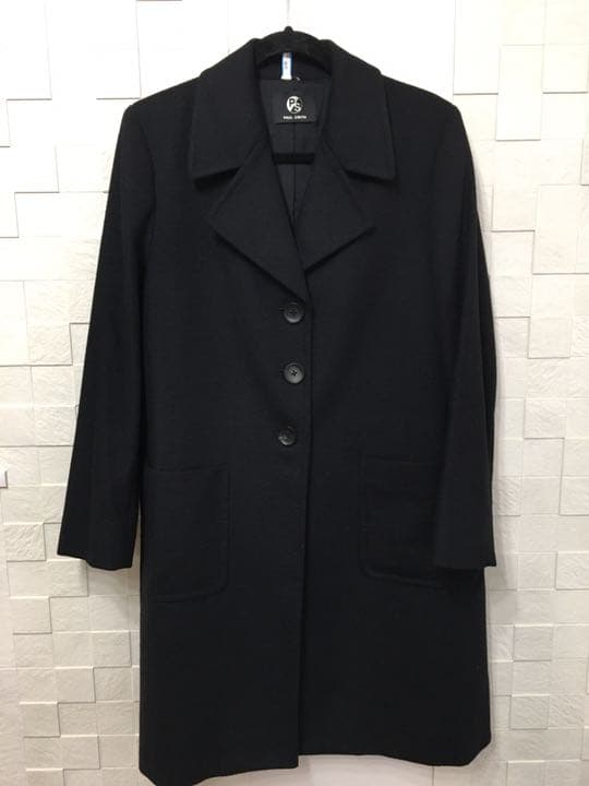 美品 ポールスミス　サイズ44 大きいサイズ　ブラック　コート　美品