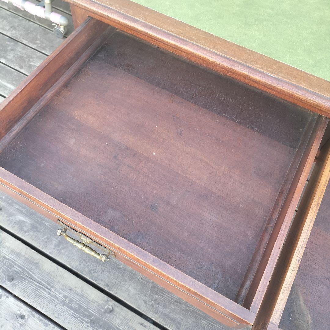 M♦Sale東名 レザートップ ライティング キャスター付き