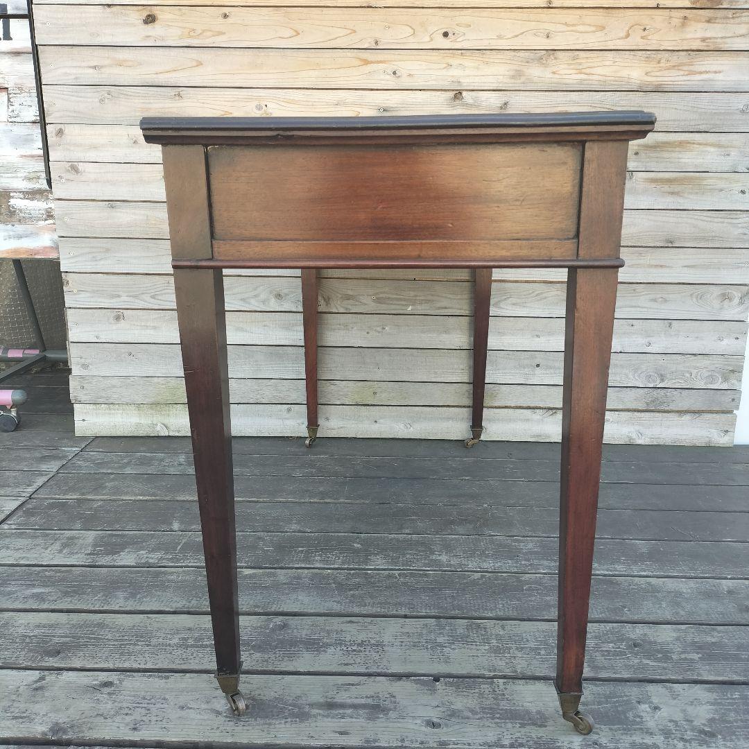 M♦Sale東名 レザートップ ライティング キャスター付き