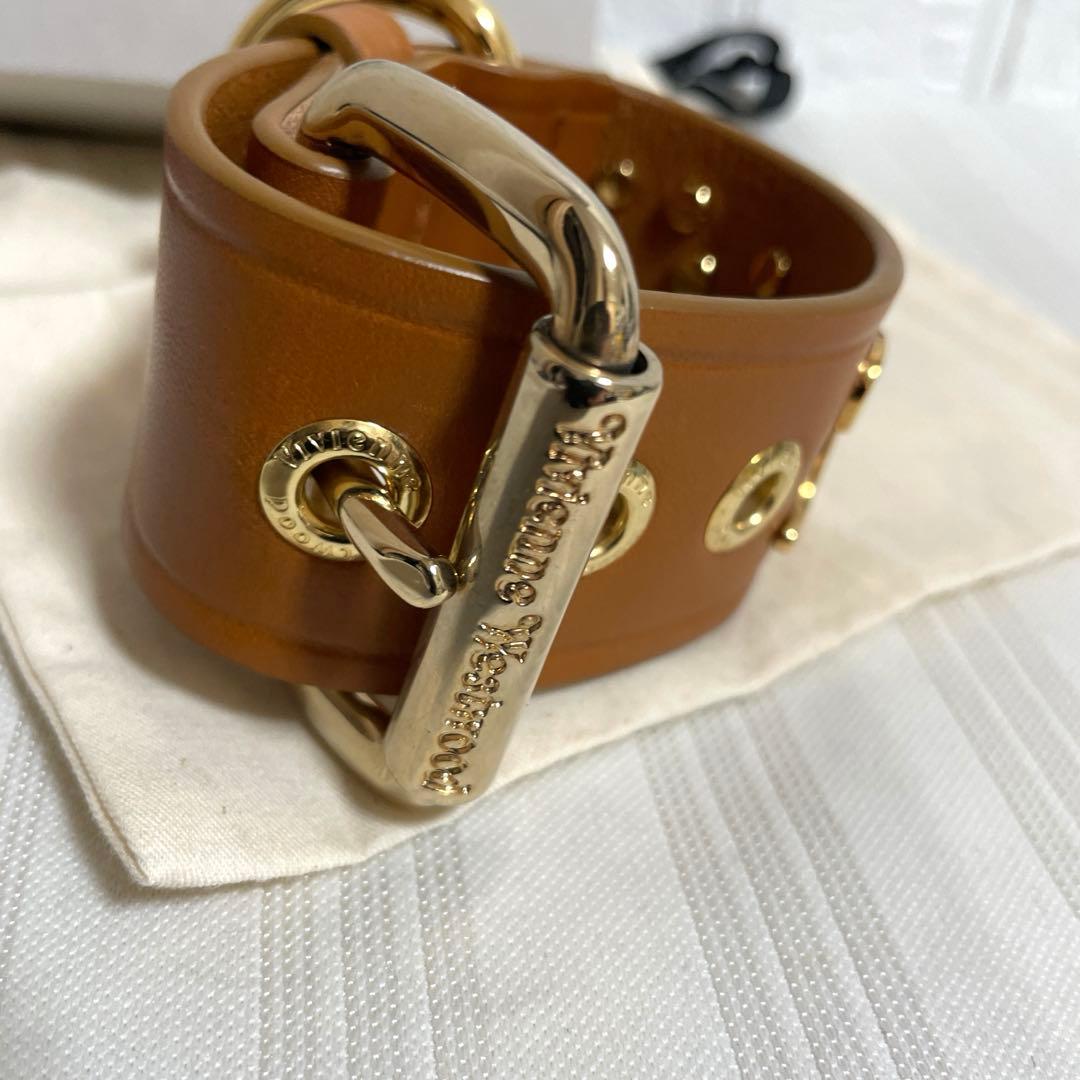 Vivienne Westwood レザー バックル ブレスレット