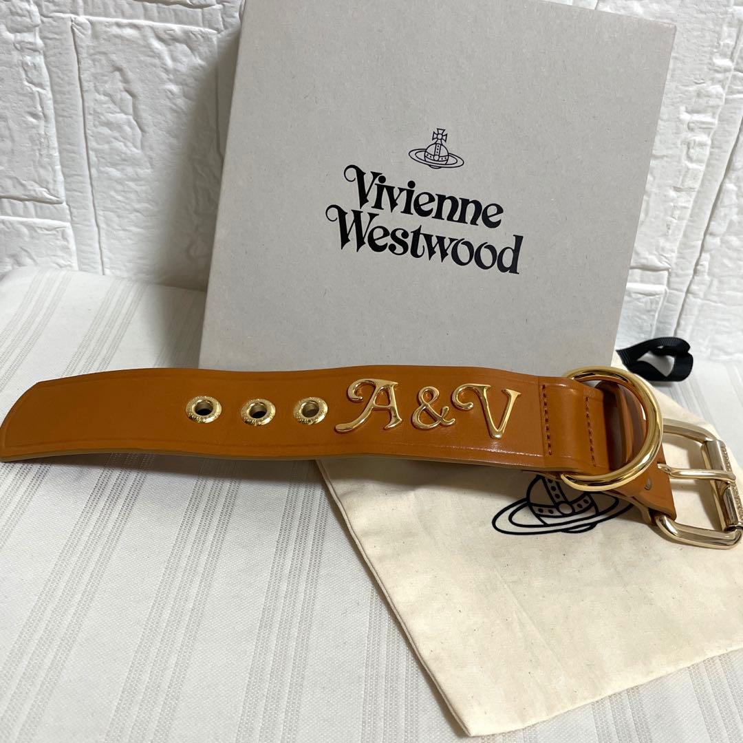 Vivienne Westwood レザー バックル ブレスレット