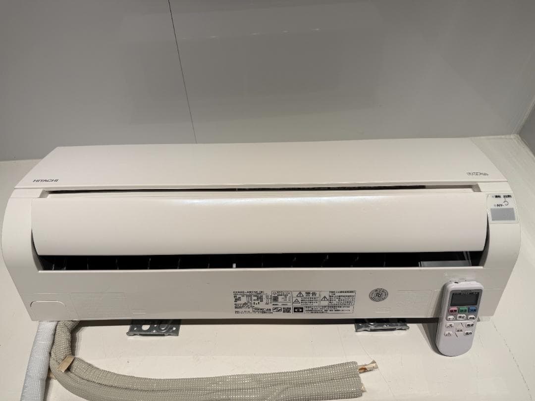 111　HITACHI　2020年製エアコン　8～10畳用　分解洗浄済