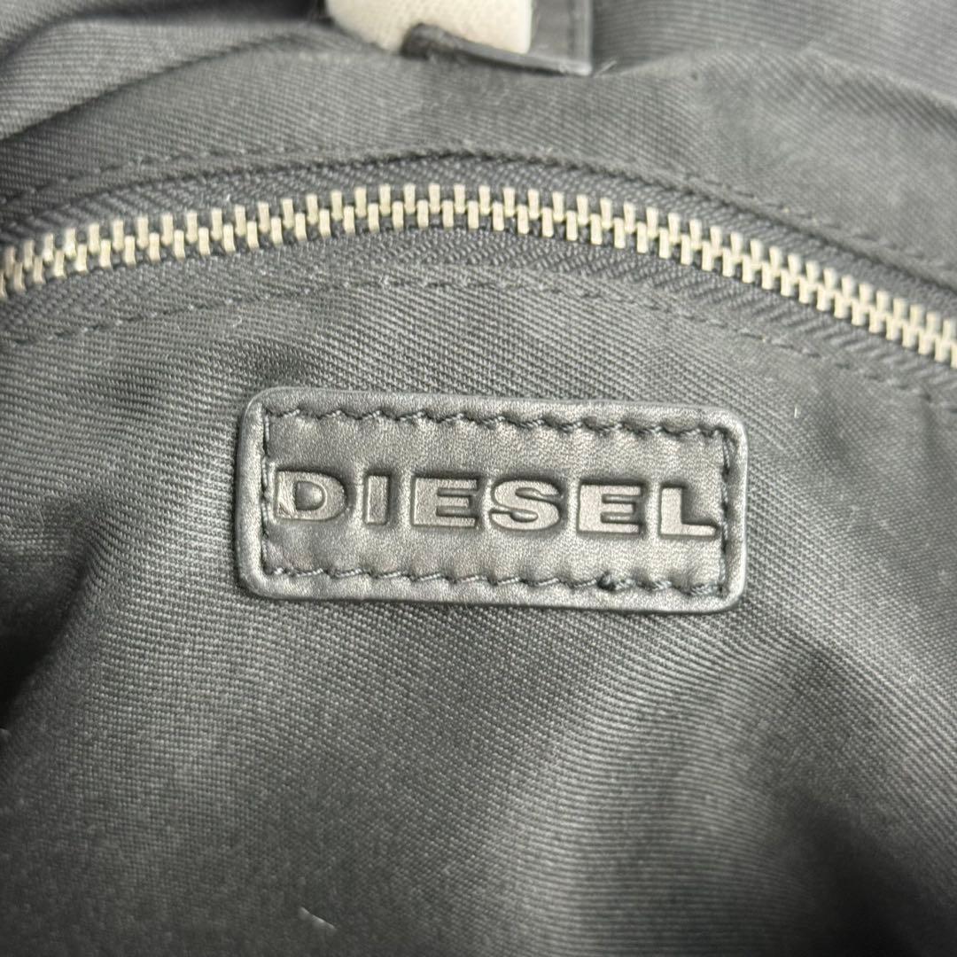 バッグ DIESEL l Logo Leather Messenger Bag