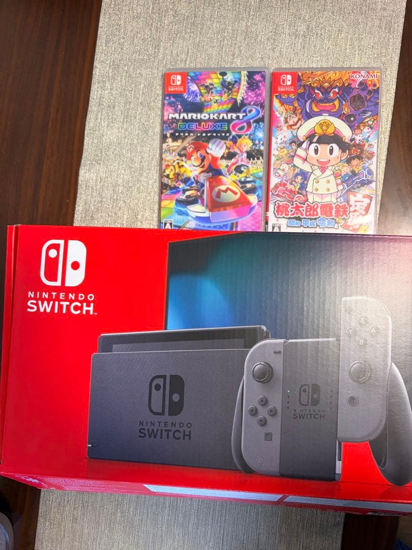 Nintendo Switch 本体 + ゲームソフト2本セット