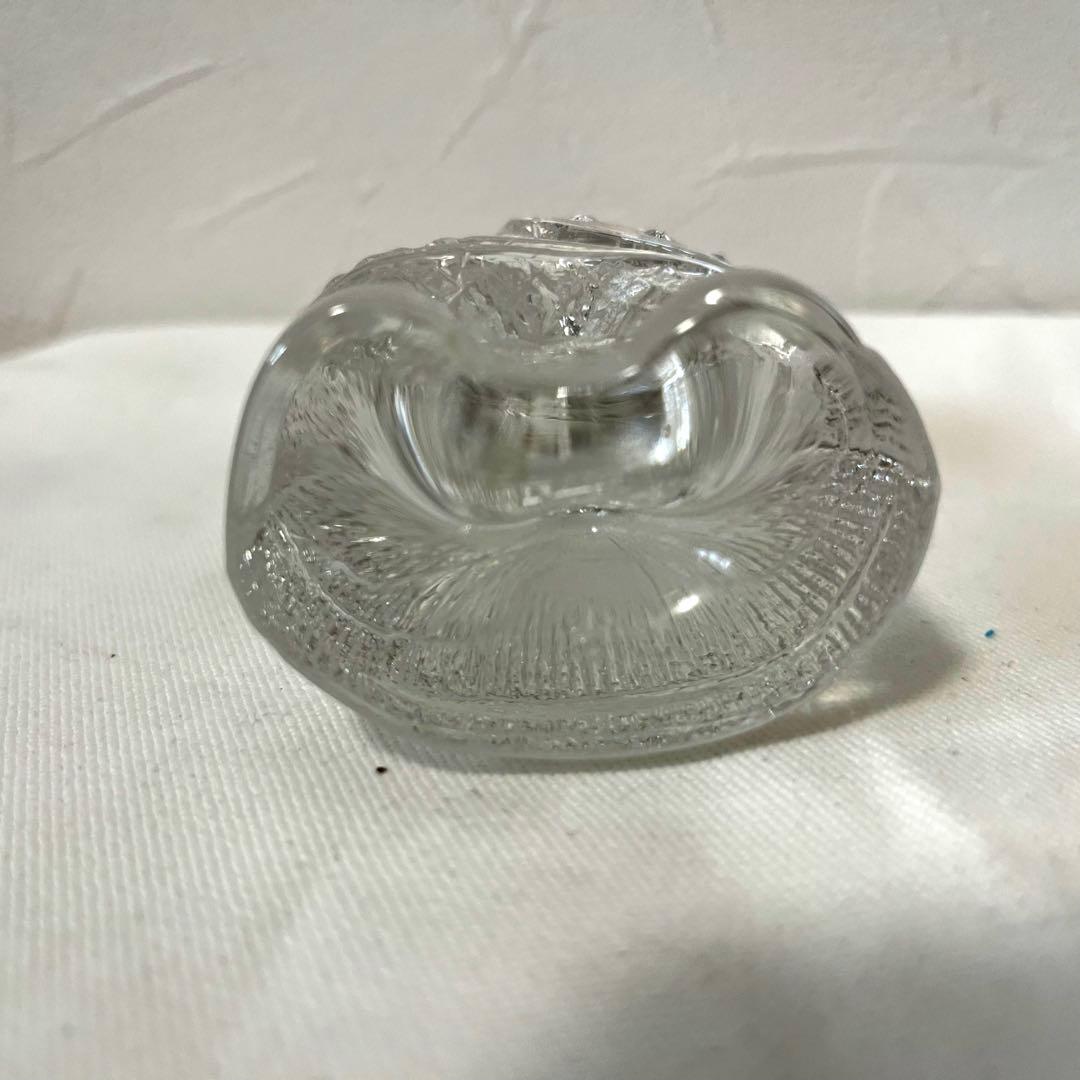 【値下】北欧　リンズハンマル社　バイキング& 馬の置物　クリスタルガラス