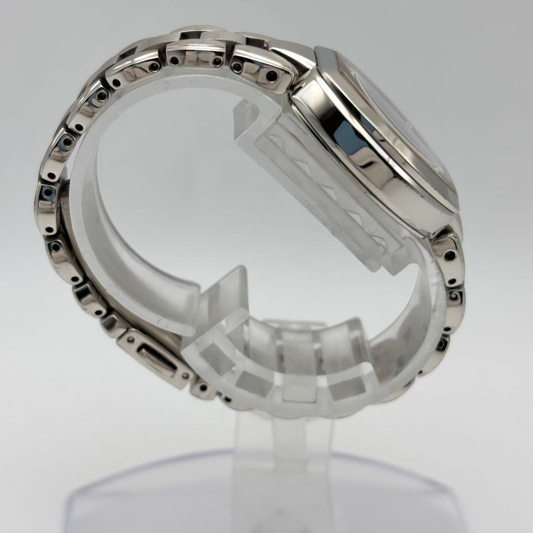 箱付き✨CITIZENシチズン エクシード 腕時計 ソーラー 8Pダイヤ チタン