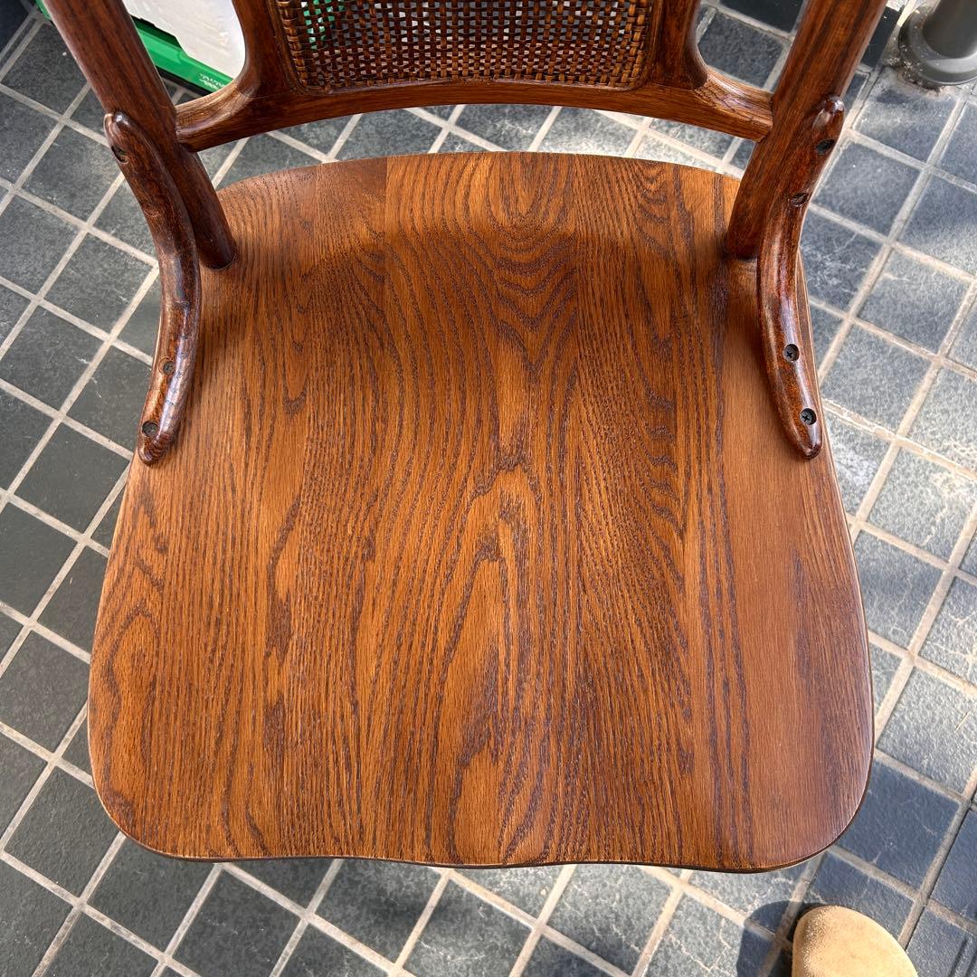 hn【ダイニングチェア】2 Shin Lee シンリー　ラタンバックチェア