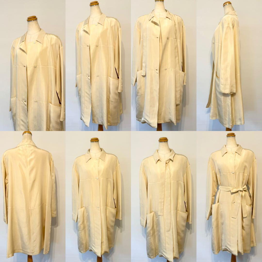 FENDI フェンディ　アセテート✖️シルク　スプリングコート　46 ヴィンテージ