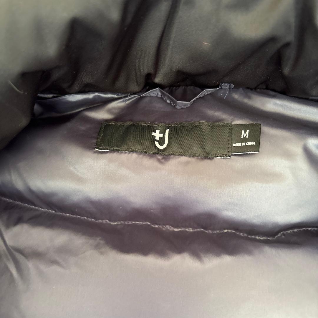 +J UNIQLOブラック ダウンジャケット Mサイズ