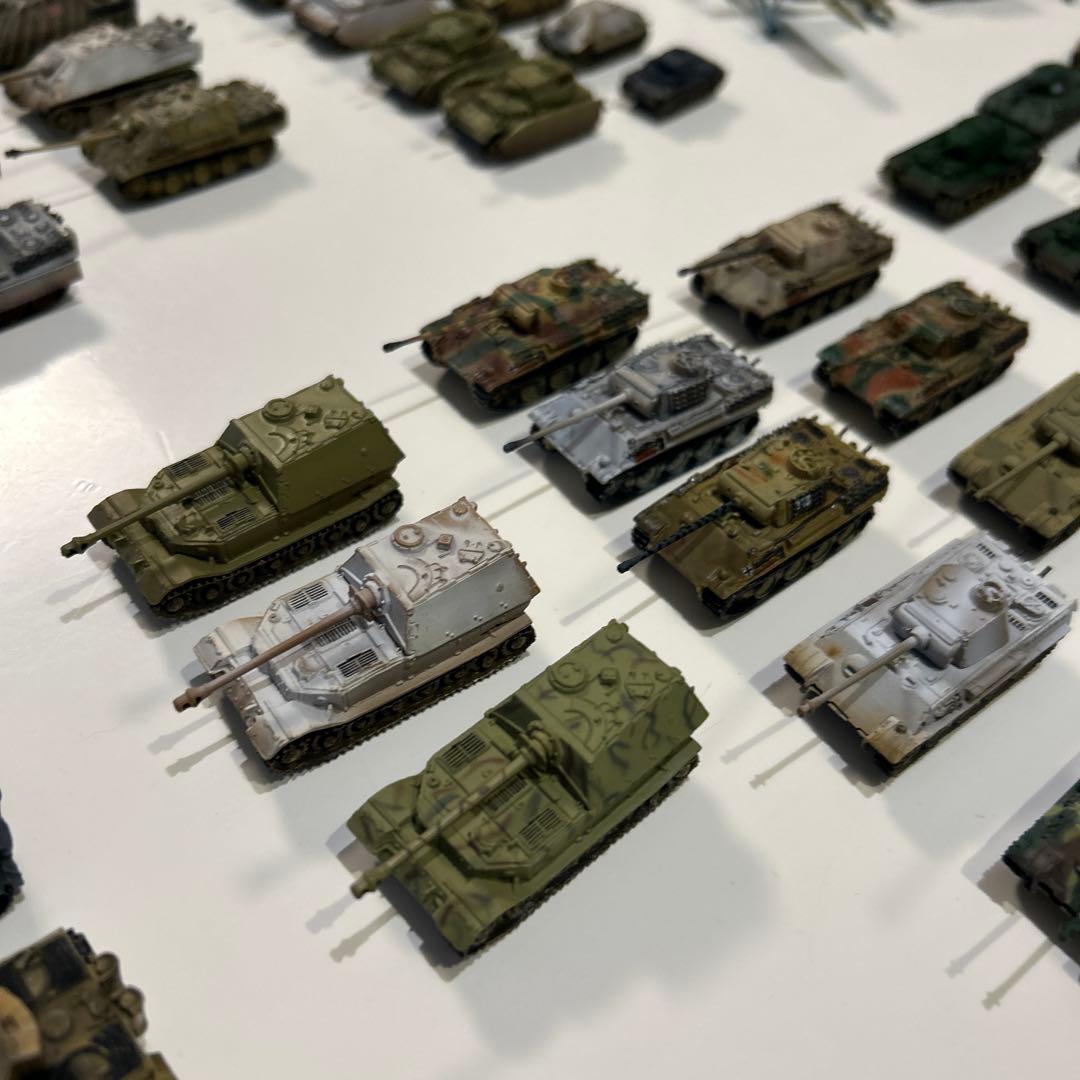 ワールドタンクミュージアム　WW2 戦車68個セットと他装備品等