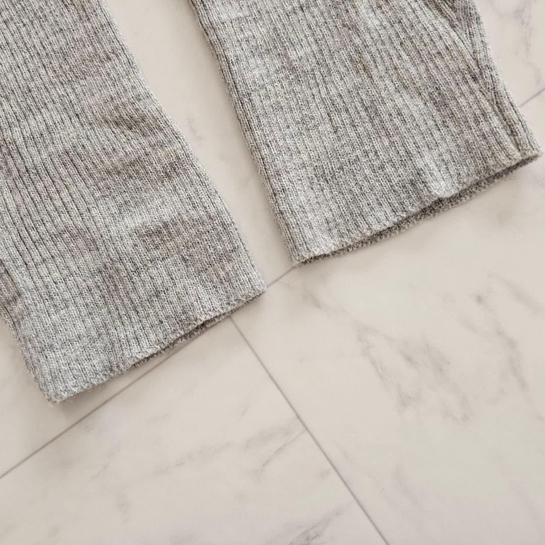 芽風 メフウ センソユニコ 変形 アシンメトリー 総柄 ニット プルオーバー