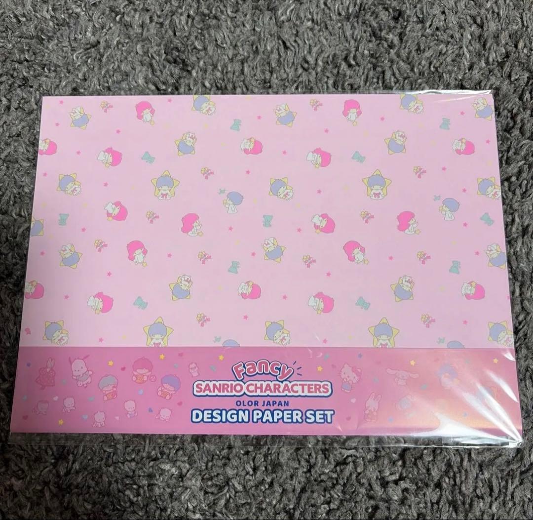 デザインペーパー 伊勢丹 サンリオ キキララ リトルツインスターズ