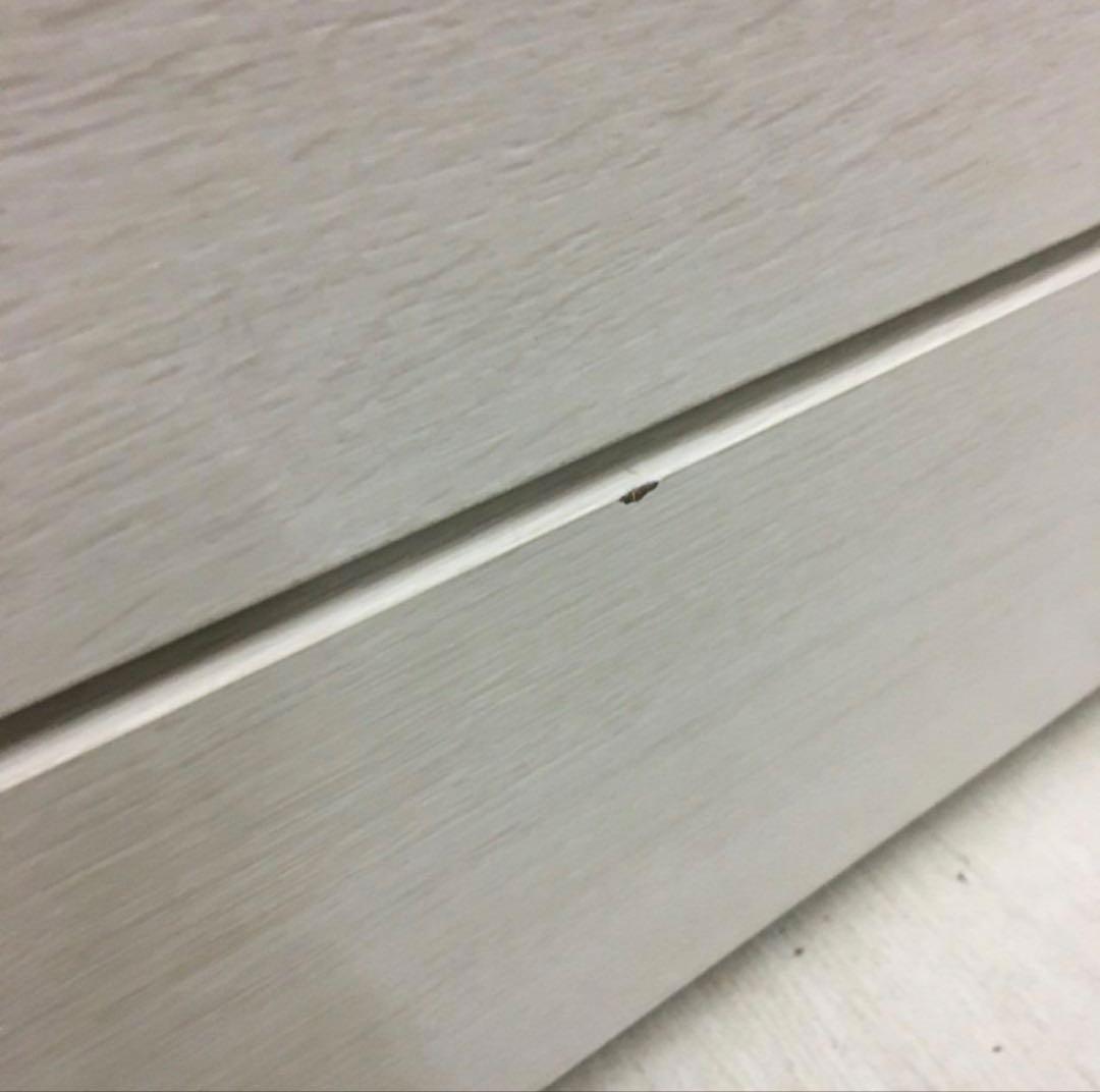 ［直接引き取りの方限定］シングル 木製ベッドフレーム 収納付き ホワイト