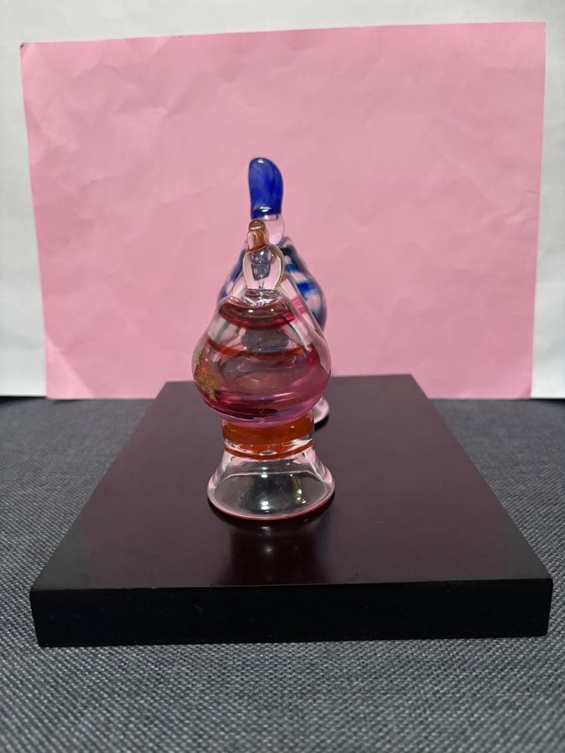 ガラスひな人形　ガラスアート　雛人形　お雛様　民芸品　桃の節句　ガラス細工